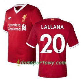 Koszulka Liverpool LALLANA 20 Domowe Koszulki Piłkarskie 2017-2018 Krótki Rękaw