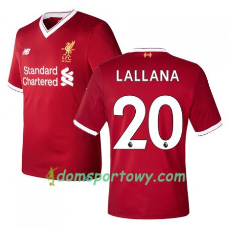 Koszulka Liverpool LALLANA 20 Domowe Koszulki Piłkarskie 2017-2018 Krótki Rękaw
