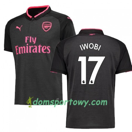 Koszulka Arsenal IWOBI 17 Trzeci Koszulki Piłkarskie 2017-2018 Krótki Rękaw