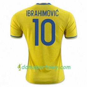 Koszulka Szwecja ZLATAN IBRAHIMOVIC Domowe Koszulki Piłkarskie Euro 2016