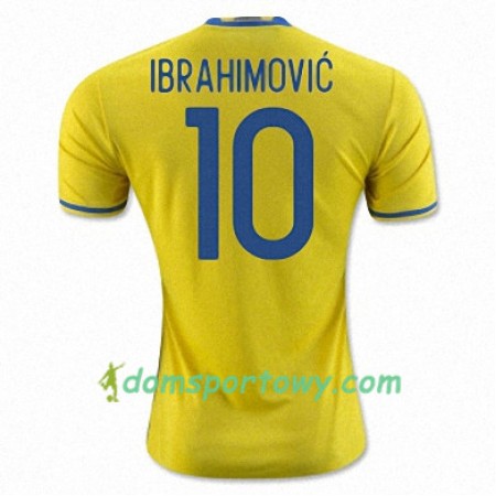 Koszulka Szwecja ZLATAN IBRAHIMOVIC Domowe Koszulki Piłkarskie Euro 2016