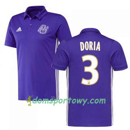 Koszulka Olympique Marsylia DORIA 3 Trzeci Koszulki Piłkarskie 2017-2018 Krótki Rękaw