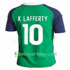 Koszulka Irlandia Północna KYLE LAFFERTY Domowe Koszulki Piłkarskie 2016/17 Krótki Rękaw