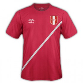 Koszulka Peru Wyjazdowe Koszulki Piłkarskie 2016/17 Krótki Rękaw