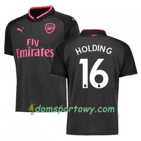 Koszulka Arsenal HOLDING 16 Trzeci Koszulki Piłkarskie 2017-2018 Krótki Rękaw