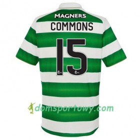 Koszulka Celtic FC KRIS COMMONS Domowe Koszulki Piłkarskie 2017-2018 Krótki Rękaw