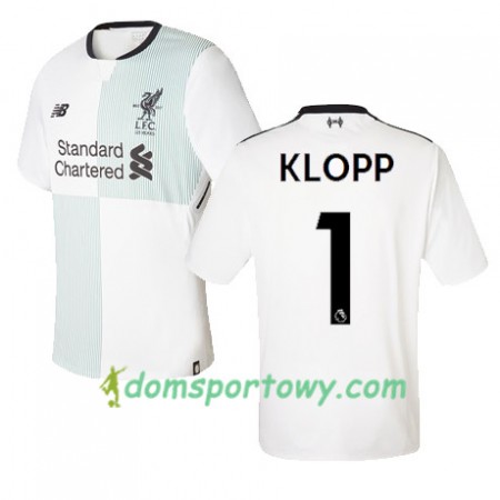 Koszulka Liverpool KLOPP 1 Wyjazdowe Koszulki Piłkarskie 2017-2018 Krótki Rękaw