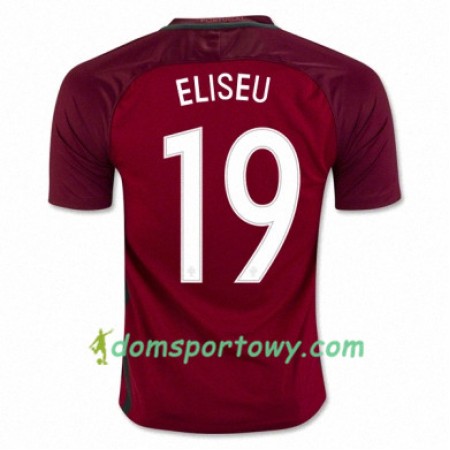 Koszulka Portugalia ELISEU Domowe Koszulki Piłkarskie Euro 2016
