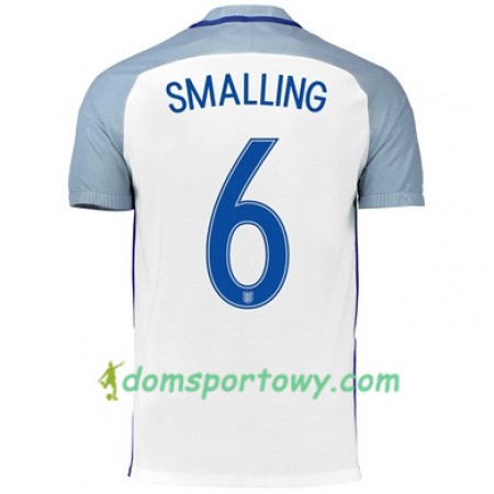 Koszulka Anglia SMALLING Domowe Koszulki Piłkarskie Euro 2016
