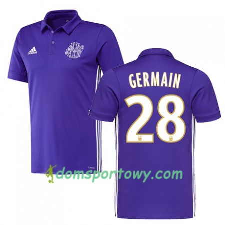 Koszulka Olympique Marsylia GERMAIN 28 Trzeci Koszulki Piłkarskie 2017-2018 Krótki Rękaw