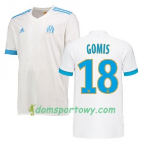 Koszulka Olympique Marsylia BAFETIMBI GOMIS 18 Domowe Koszulki Piłkarskie 2017-2018 Krótki Rękaw