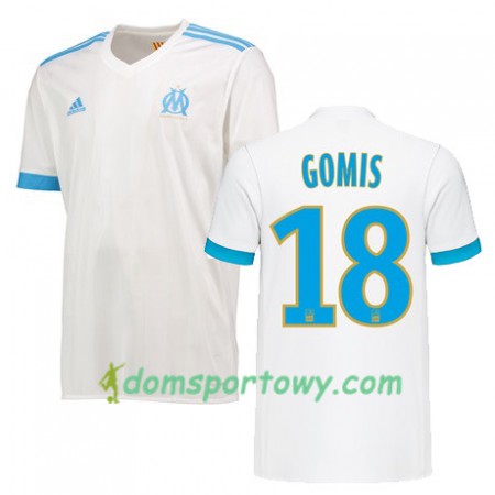 Koszulka Olympique Marsylia BAFETIMBI GOMIS 18 Domowe Koszulki Piłkarskie 2017-2018 Krótki Rękaw