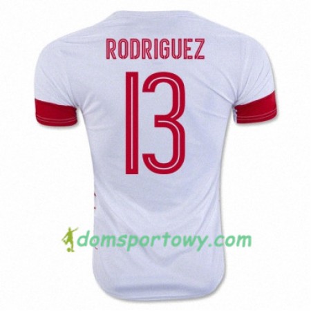 Koszulka Szwajcaria RICARDO RODRIGUEZ Wyjazdowe Koszulki Piłkarskie Euro 2016