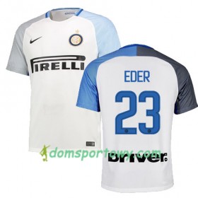Koszulka Inter Mediolan EDER 23 Wyjazdowe Koszulki Piłkarskie 2017-2018 Krótki Rękaw