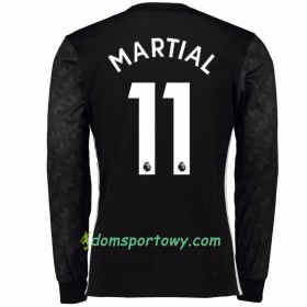 Koszulka Manchester United Anthony Martial 11 Wyjazdowe Koszulki Piłkarskie 2017-2018 Długi Rękaw