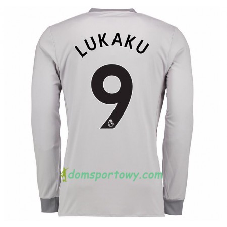Koszulka Manchester United Romelu Lukaku 9 Trzeci Koszulki Piłkarskie 2017-2018 Długi Rękaw