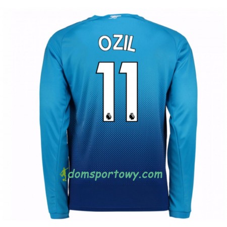 Koszulka Arsenal Mesut Ozil 11 Wyjazdowe Koszulki Piłkarskie 2017-2018 Długi Rękaw
