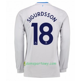 Koszulka Everton Gylfi Sigurdsson 18 Wyjazdowe Koszulki Piłkarskie 2017-2018 Długi Rękaw