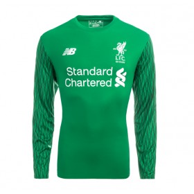 Koszulka Liverpool Bramkarska Loris Karius 1 Domowe Koszulki Piłkarskie 2017-2018 Długi Rękaw