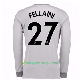 Koszulka Manchester United Marouane Fellaini 27 Trzeci Koszulki Piłkarskie 2017-2018 Długi Rękaw