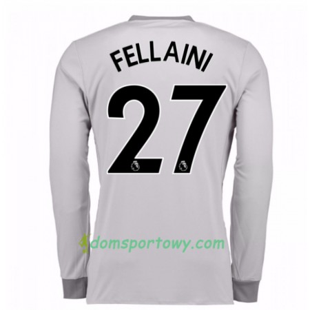 Koszulka Manchester United Marouane Fellaini 27 Trzeci Koszulki Piłkarskie 2017-2018 Długi Rękaw