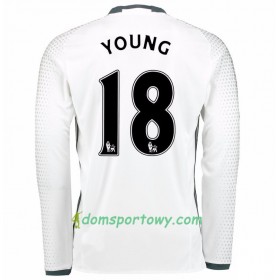 Koszulka Manchester United Ashley Young 18 Trzeci Koszulki Piłkarskie 2017-2018 Długi Rękaw