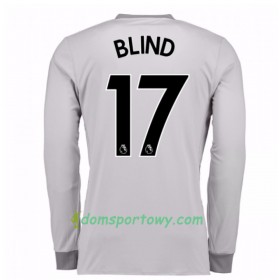 Koszulka Manchester United Daley Blind 17 Trzeci Koszulki Piłkarskie 2017-2018 Długi Rękaw