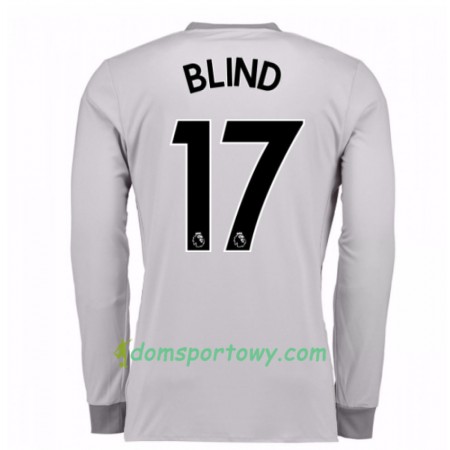 Koszulka Manchester United Daley Blind 17 Trzeci Koszulki Piłkarskie 2017-2018 Długi Rękaw