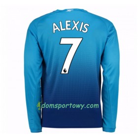 Koszulka Arsenal Alexis Sanchez 7 Wyjazdowe Koszulki Piłkarskie 2017-2018 Długi Rękaw