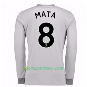 Koszulka Manchester United Juan Mata 8 Trzeci Koszulki Piłkarskie 2017-2018 Długi Rękaw