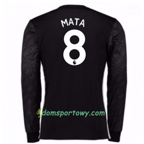 Koszulka Manchester United Juan Mata 8 Wyjazdowe Koszulki Piłkarskie 2017-2018 Długi Rękaw