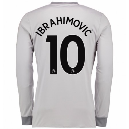 Koszulka Manchester United Ibrahimovic 10 Trzeci Koszulki Piłkarskie 2017-2018 Długi Rękaw