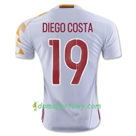 Koszulka Hiszpania DIEGO COSTA Wyjazdowe Koszulki Piłkarskie Euro 2016