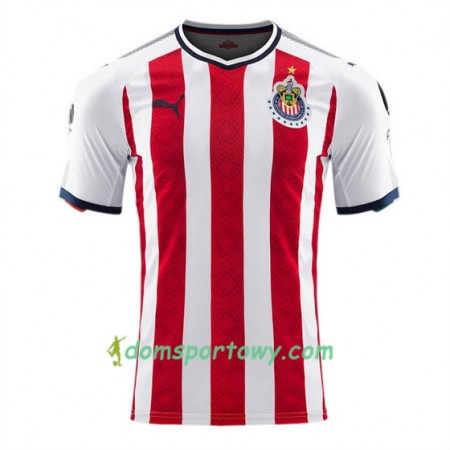 Koszulka Chivas de Guadalajara Domowe Koszulki Piłkarskie 2017-2018 Krótki Rękaw