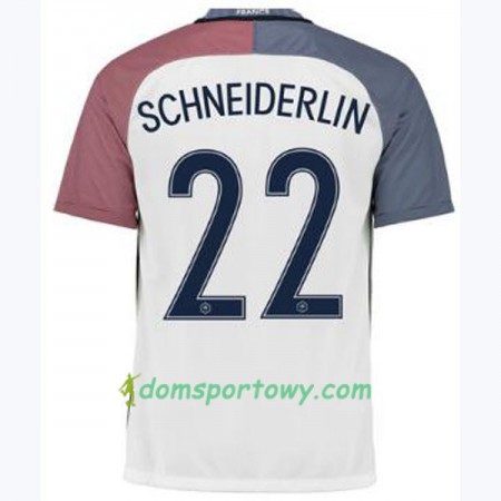Koszulka Francja SCHNEIDERLIN Wyjazdowe Koszulki Piłkarskie Euro 2016