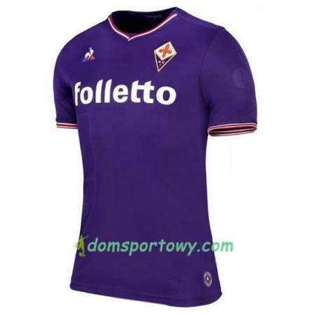 Koszulka ACF Fiorentina Domowe Koszulki Piłkarskie 2017-2018 Krótki Rękaw