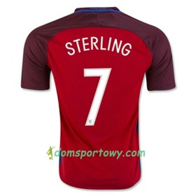 Koszulka Anglia STERLING Wyjazdowe Koszulki Piłkarskie 2016/17 Krótki Rękaw