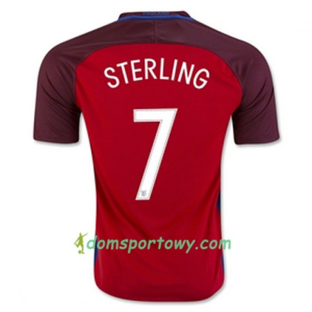 Koszulka Anglia STERLING Wyjazdowe Koszulki Piłkarskie 2016/17 Krótki Rękaw