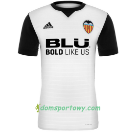 Koszulka Valencia CF Domowe Koszulki Piłkarskie 2017-2018 Krótki Rękaw