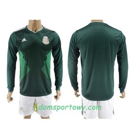 Koszulka Meksyk Domowe Koszulki Piłkarskie 2017-2018 Długi Rękaw