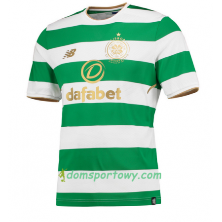 Koszulka Celtic FC Domowe Koszulki Piłkarskie 2017-2018 Krótki Rękaw