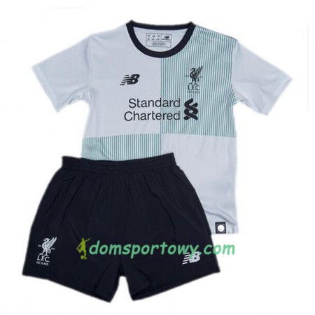 Koszulka Liverpool Dziecięcy Wyjazdowe Koszulki Piłkarskie 2017-2018 Krótki Rękaw