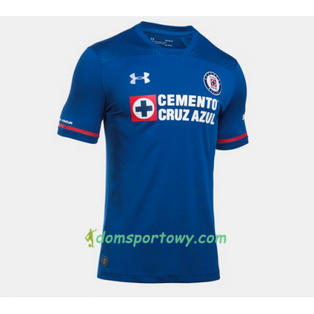 Koszulka Cruz Azul Domowe Koszulki Piłkarskie 2017-2018 Krótki Rękaw