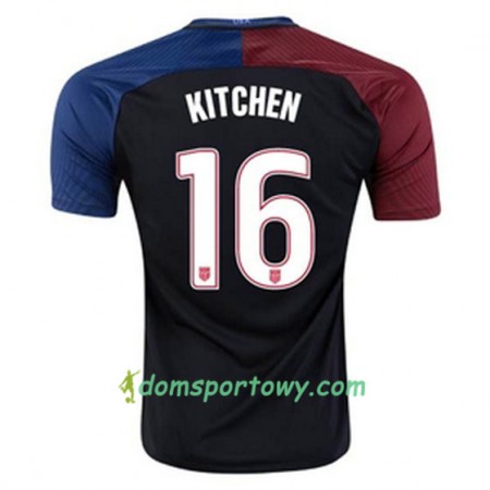 Koszulka Stany Zjednoczone KITCHEN Wyjazdowe Koszulki Piłkarskie 2016/17 Krótki Rękaw