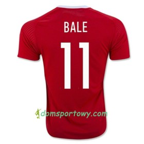 Koszulka Walia BALE Domowe Koszulki Piłkarskie Euro 2016