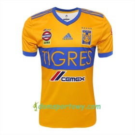 Koszulka Tigres UANL Domowe Koszulki Piłkarskie 2017-2018 Krótki Rękaw