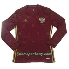 Koszulka Rosja Domowe Koszulki Piłkarskie Euro 2016 Długi Rękaw