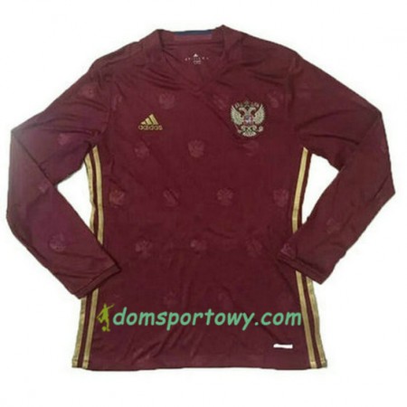 Koszulka Rosja Domowe Koszulki Piłkarskie Euro 2016 Długi Rękaw