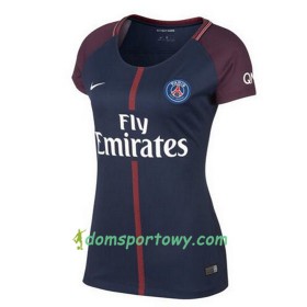 Koszulka Paris SG Damska Domowe Koszulki Piłkarskie 2017-2018 Krótki Rękaw