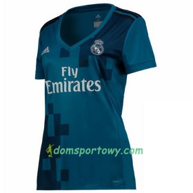 Koszulka Real Madryt Damska Trzeci Koszulki Piłkarskie 2017-2018 Krótki Rękaw
